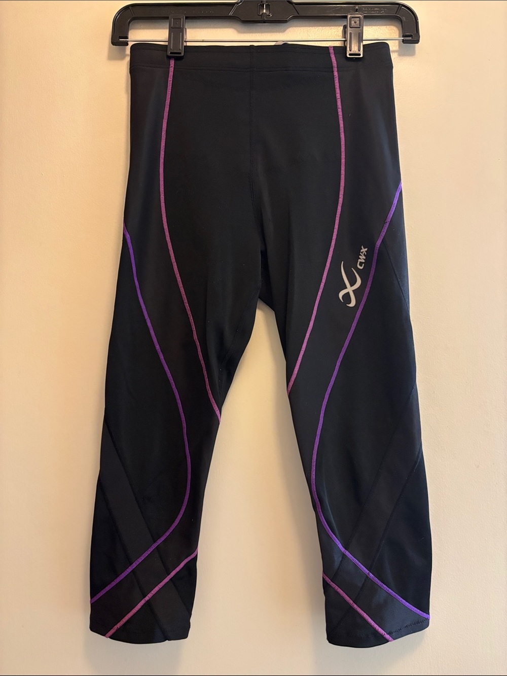 CW-X Black Support Capri Leggings